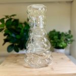 Botella de Vidrio con Vaso