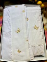 Juego de Sabanas Blancas Mariposas - Dina Gerade - Imagen 2