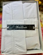 Juego de Sabanas Blancas - Dina Gerade