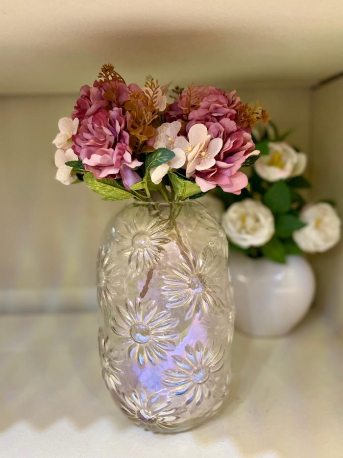 Florero con Relieve de Margaritas - Imagen 2